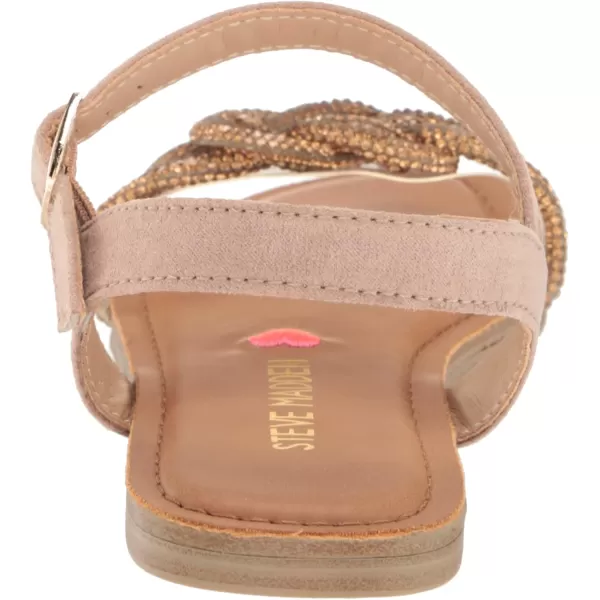 imageSteve Madden Girls Adore Flat SandalBronze