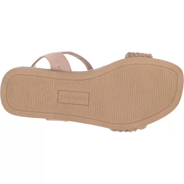 imageSteve Madden Girls Adore Flat SandalBronze