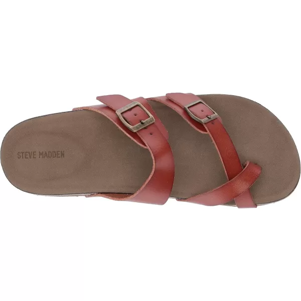 imageSteve Madden Girls Beached Flat SandalCognac