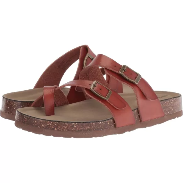 imageSteve Madden Girls Beached Flat SandalCognac