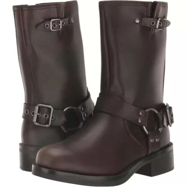 imageSteve Madden Girls Beckky Motorcycle BootBrown