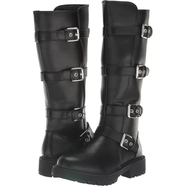 imageSteve Madden Girls Brookee Motorcycle BootBlack