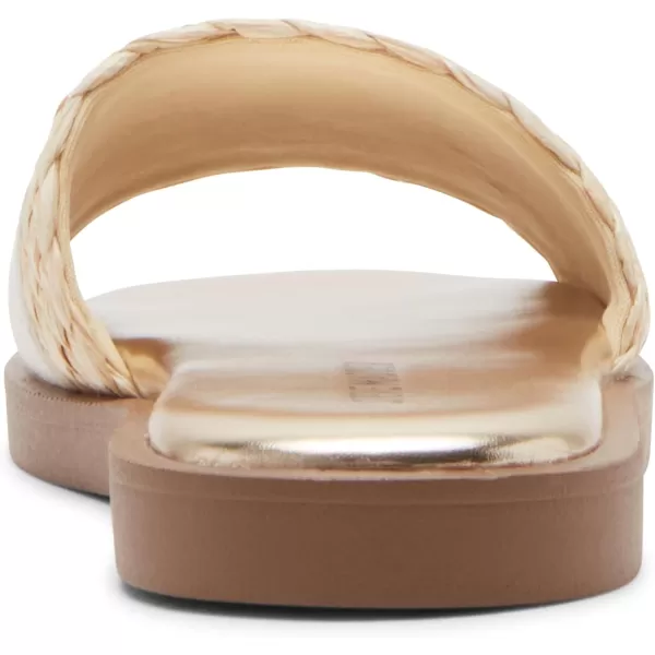 imageSteve Madden Girls Caprii Slide SandalNatural