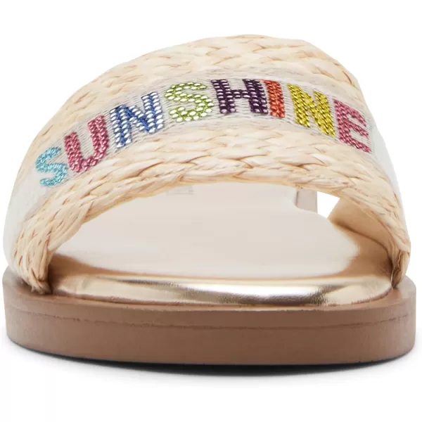 imageSteve Madden Girls Caprii Slide SandalNatural