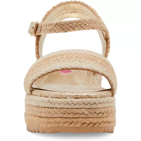 imageSteve Madden Girls Cleo Wedge SandalNatural