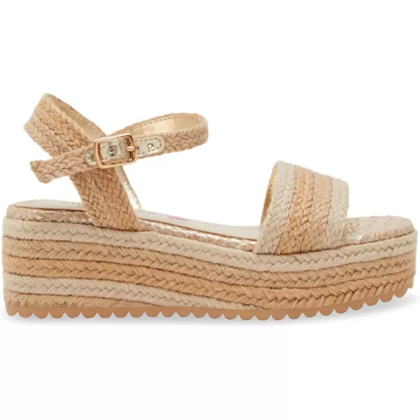 imageSteve Madden Girls Cleo Wedge SandalNatural