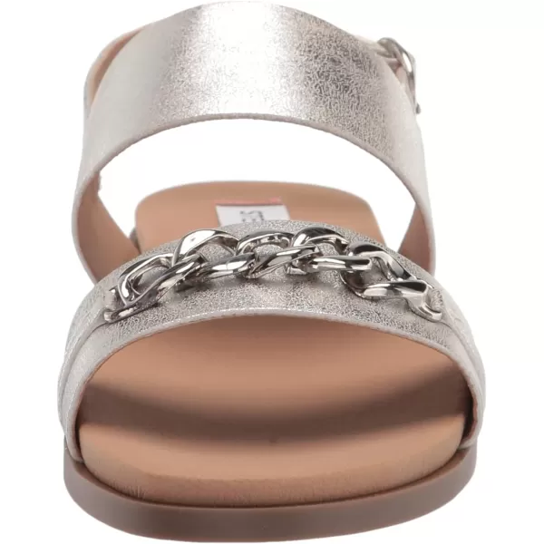 imageSteve Madden Girls Darcy Flat SandalSilver