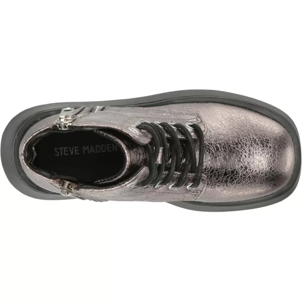 imageSteve Madden Girls Figaro Combat BootPewter
