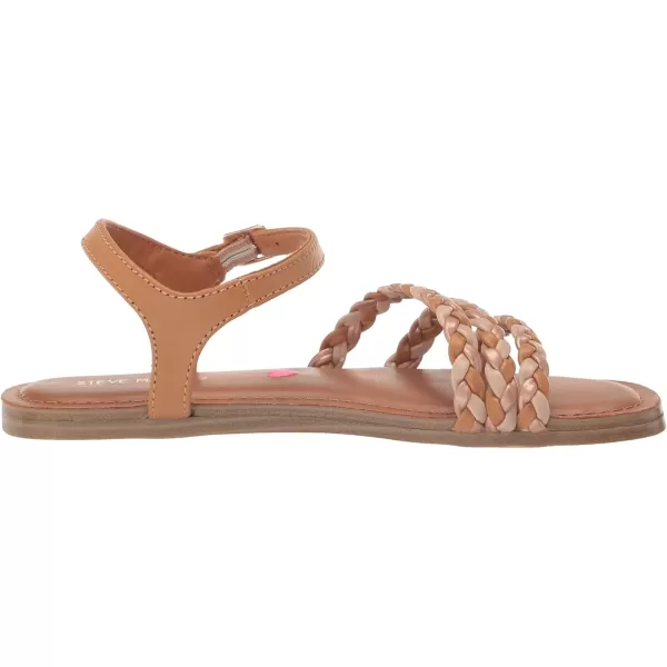imageSteve Madden Girls Georjia Flat SandalCognac Multi