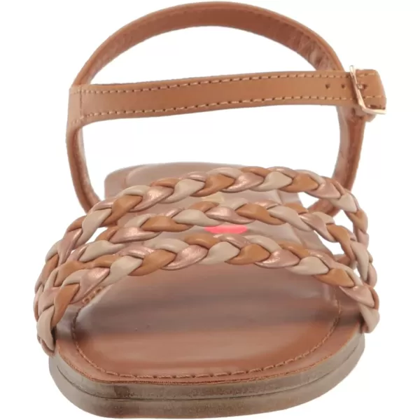 imageSteve Madden Girls Georjia Flat SandalCognac Multi
