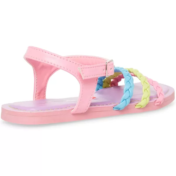 imageSteve Madden Girls Georjia Flat SandalPastel Multi