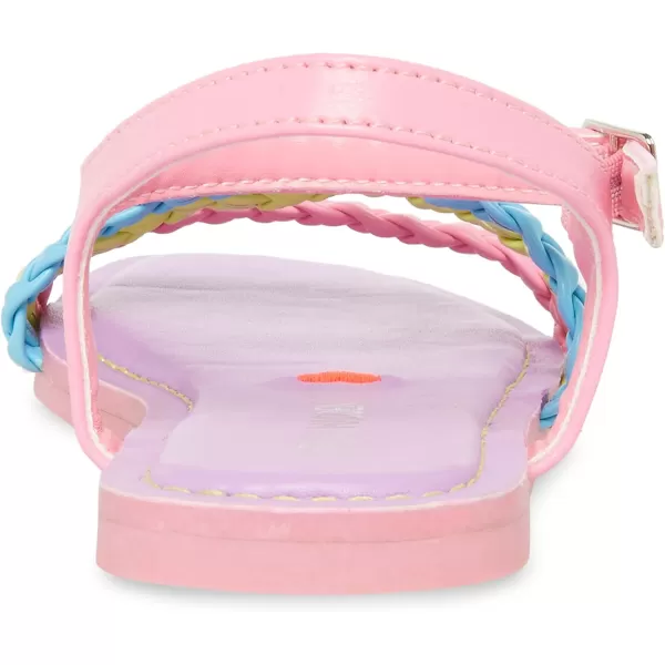 imageSteve Madden Girls Georjia Flat SandalPastel Multi