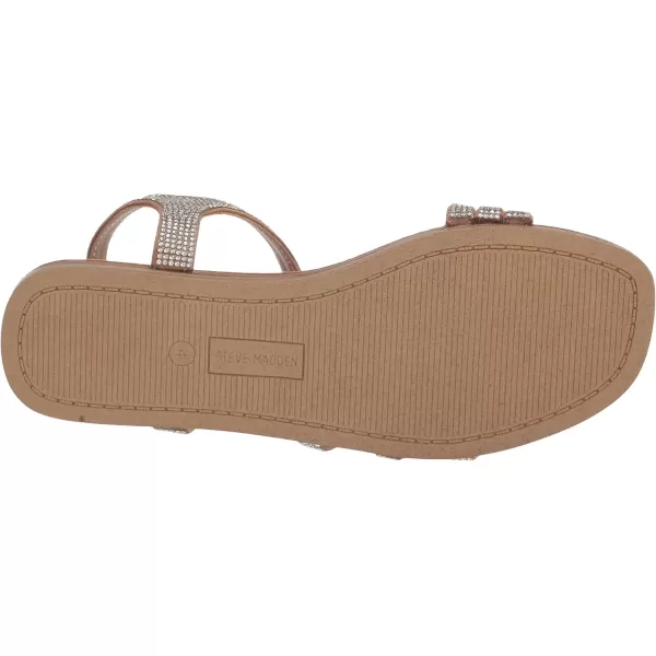 imageSteve Madden Girls Georjia Flat SandalRhinestone