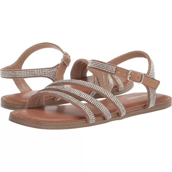 imageSteve Madden Girls Georjia Flat SandalRhinestone