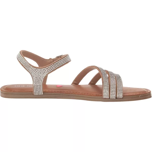 imageSteve Madden Girls Georjia Flat SandalRhinestone