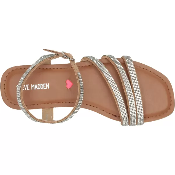 imageSteve Madden Girls Georjia Flat SandalRhinestone