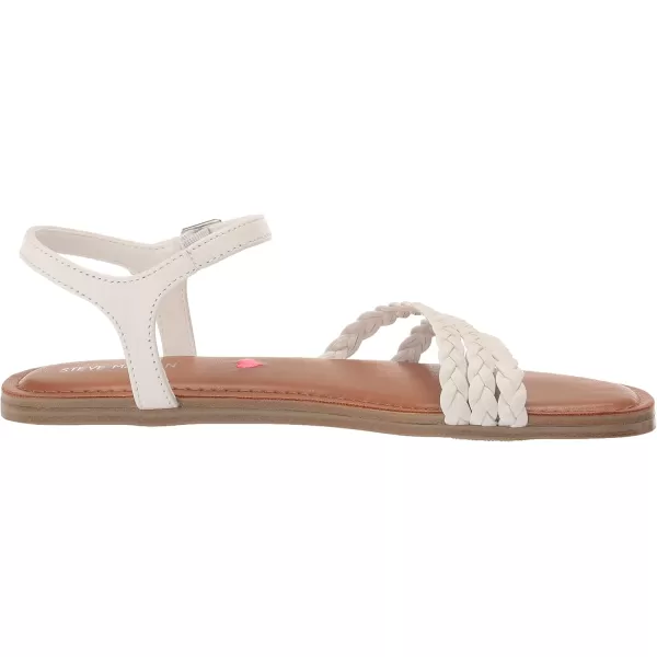 imageSteve Madden Girls Georjia Flat SandalWhite