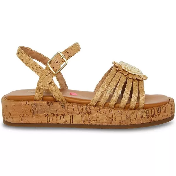 imageSteve Madden Girls Grady SandalRaffia