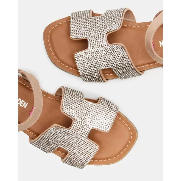 imageSteve Madden Girls Haydin Flat SandalRhinestone