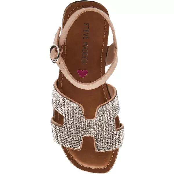 imageSteve Madden Girls Haydin Flat SandalRhinestone