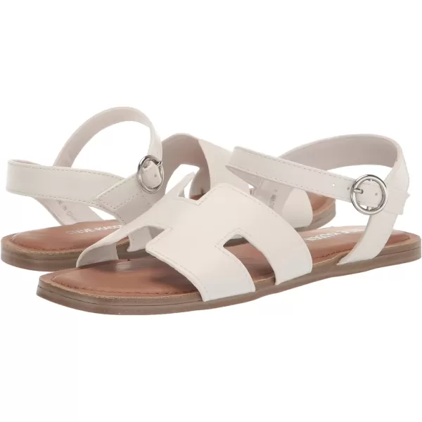 imageSteve Madden Girls Haydin Flat SandalWhite