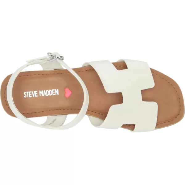 imageSteve Madden Girls Haydin Flat SandalWhite
