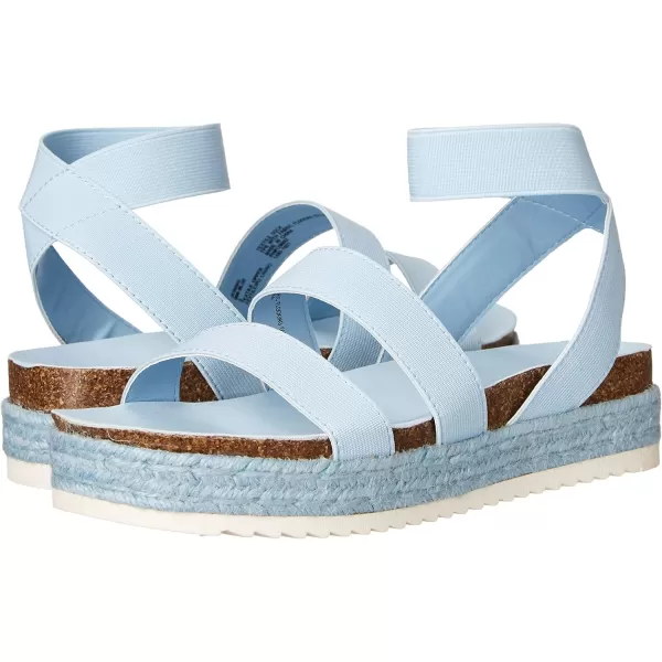 imageSteve Madden Girls Kimmie Espadrille Wedge SandalBlue