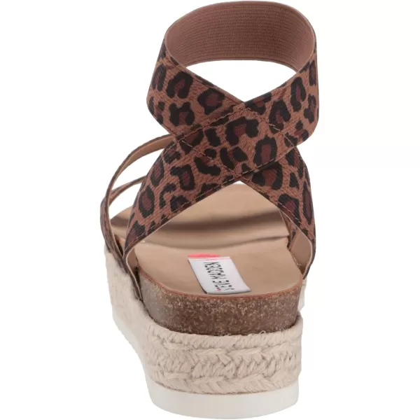 imageSteve Madden Girls Kimmie Espadrille Wedge SandalLeopard