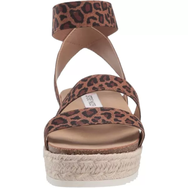 imageSteve Madden Girls Kimmie Espadrille Wedge SandalLeopard