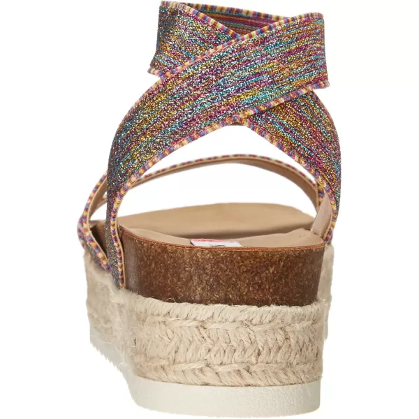 imageSteve Madden Girls Kimmie Espadrille Wedge SandalMulti