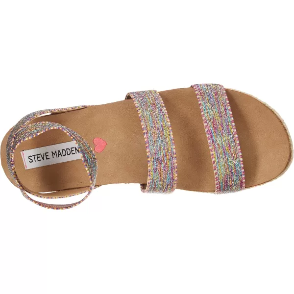 imageSteve Madden Girls Kimmie Espadrille Wedge SandalMulti