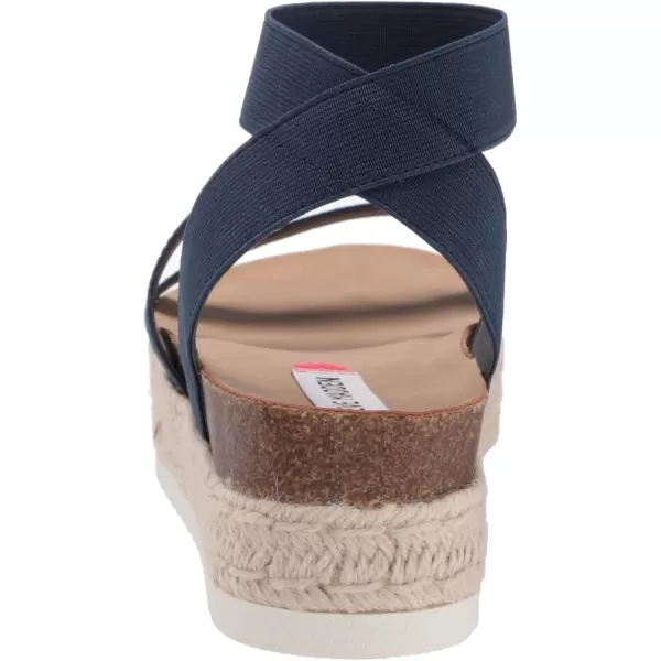 imageSteve Madden Girls Kimmie Espadrille Wedge SandalNavy