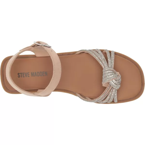 imageSteve Madden Girls Knot Flat SandalBlush