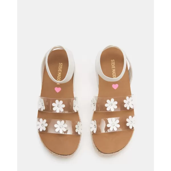 imageSteve Madden Girls Krissy SandalWhite