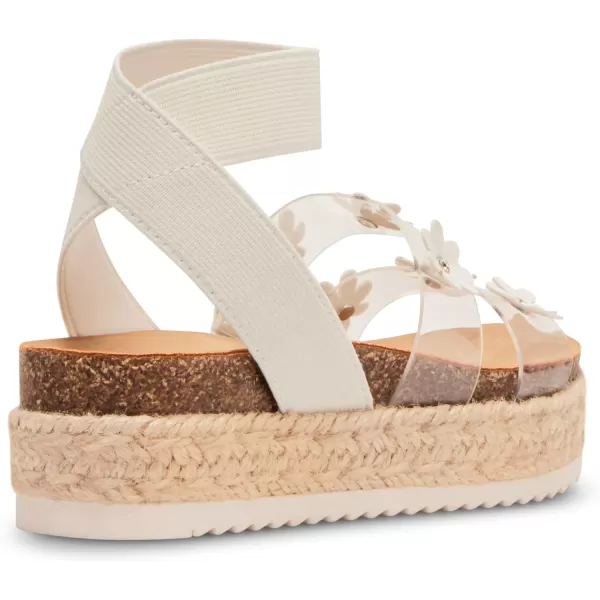 imageSteve Madden Girls Krissy SandalWhite