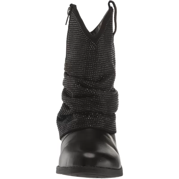 imageSteve Madden Girls Lassy Western BootBlack