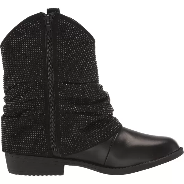 imageSteve Madden Girls Lassy Western BootBlack