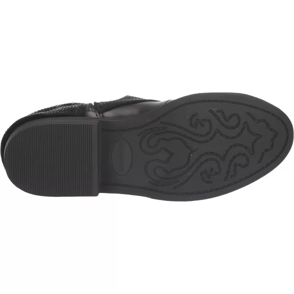 imageSteve Madden Girls Lassy Western BootBlack