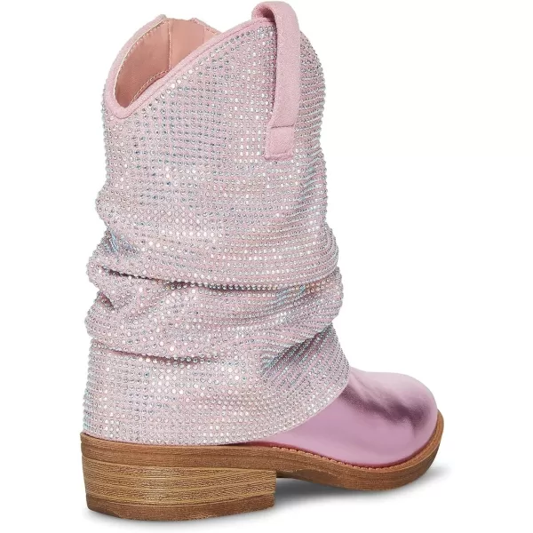 imageSteve Madden Girls Lassy Western BootPink