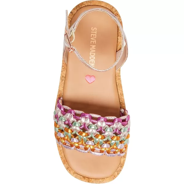 imageSteve Madden Girls Layny SandalPink Multi