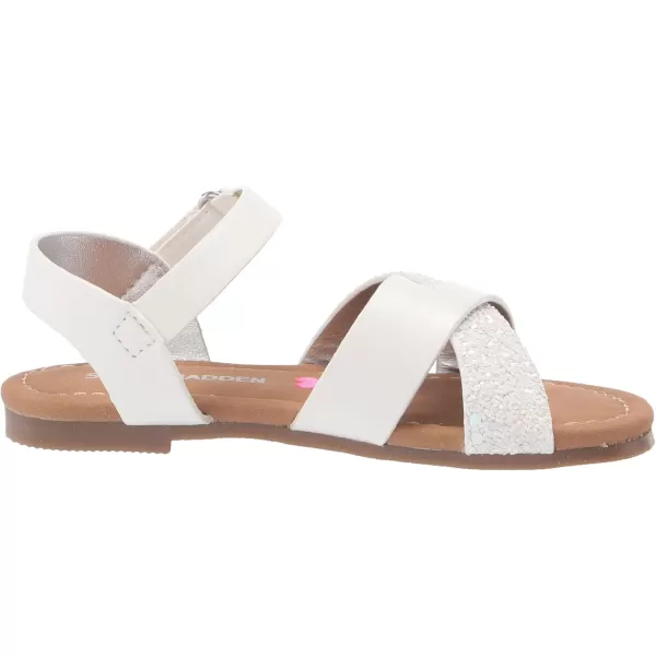 imageSteve Madden Girls League Flat SandalWhite