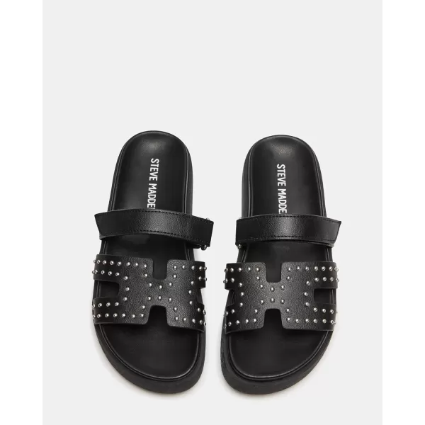 imageSteve Madden Girls Mayven Slide SandalBlack Multi