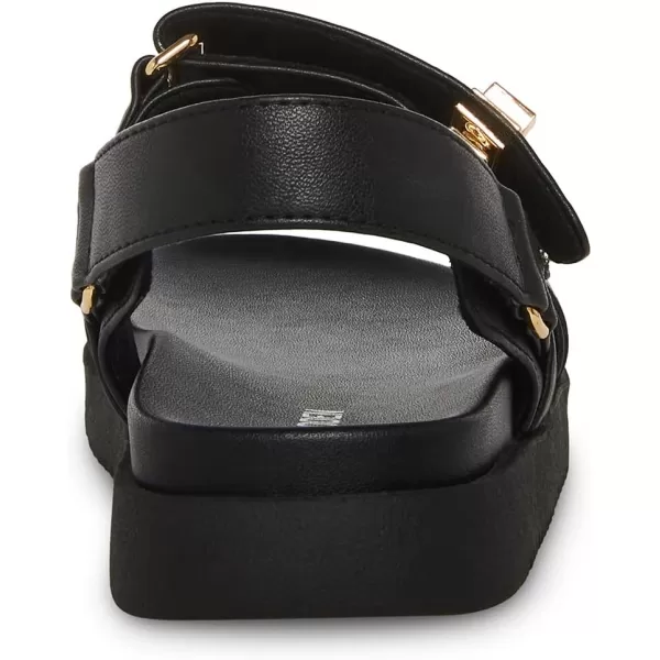 imageSteve Madden Girls Mona Flat SandalBlack
