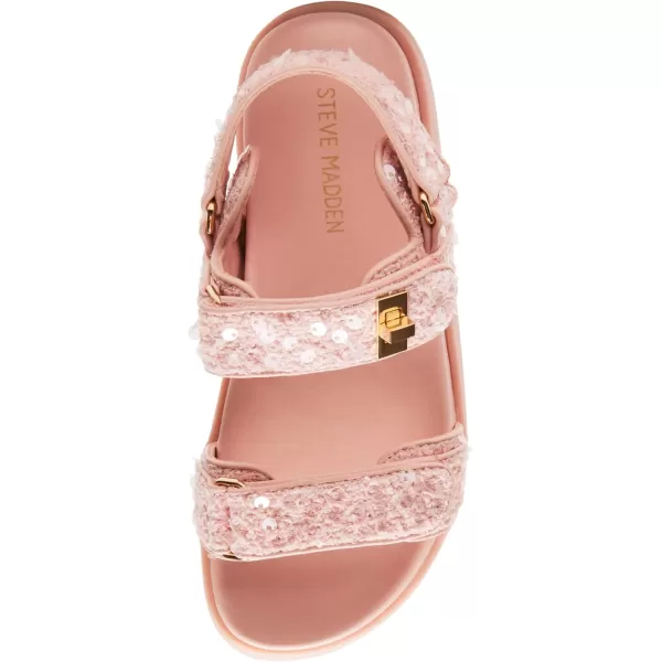 imageSteve Madden Girls Mona Flat SandalBlush
