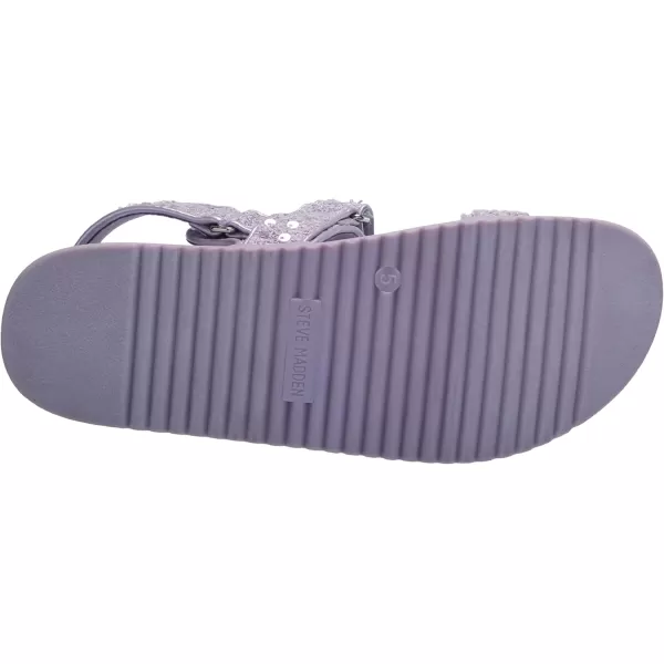 imageSteve Madden Girls Mona Flat SandalLilac