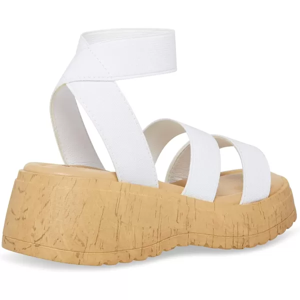 imageSteve Madden Girls Sammie SandalWhite