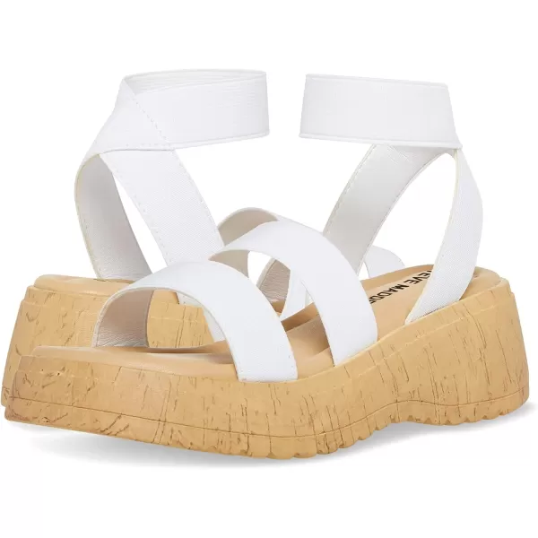 imageSteve Madden Girls Sammie SandalWhite