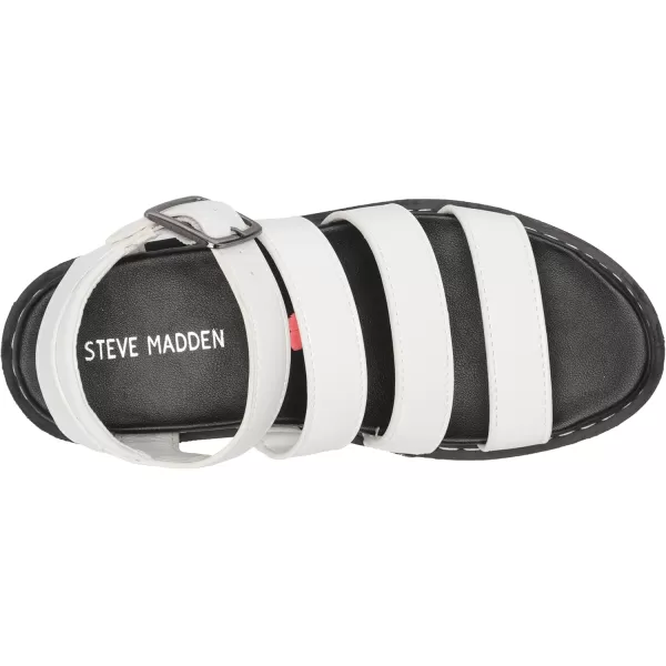 imageSteve Madden Girls Shoes Canddy Fisherman SandalWhite