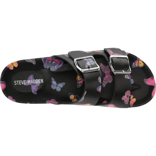 imageSteve Madden Girls Shoes Leena Slide SandalButterfly Multi