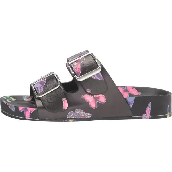 imageSteve Madden Girls Shoes Leena Slide SandalButterfly Multi